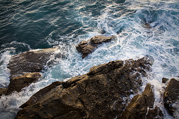 Nature, Water, Sea, Waves, Rocks HD wallpaper