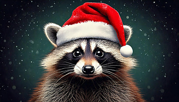 Animal, Christmas HD wallpaper