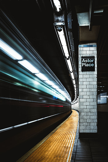Shine, Light, Miscellanea, Miscellaneous, Movement, Traffic, Long Exposure, Station, Metro, Subway HD phone wallpaper