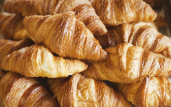 Croissants , French pastries, Bakery products, Breakfast assortment HD wallpaper