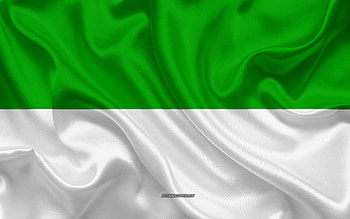 Flag of Rurrenabaque, , silk texture, Rurrenabaque, Bolivian city, Rurrenabaque flag, Bolivia HD wallpaper