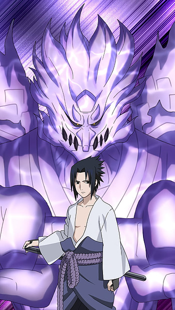 Sasuke, susano, purple HD phone wallpaper