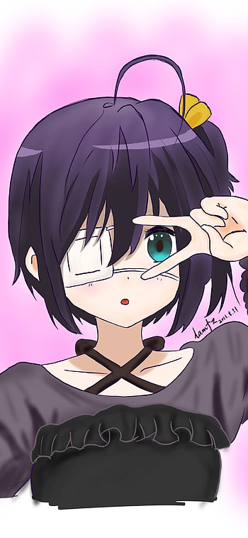 Rikka Takanashi | Chunibyo Rikka | Rikka's Eye-Sign BG, Anime HD phone wallpaper