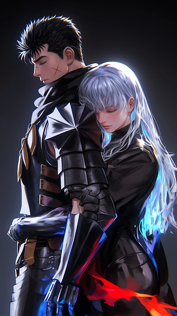 Epic Berserk Duo - Anime , Anime, Berserk, Guts (Berserk), Griffith (Berserk) HD phone wallpaper