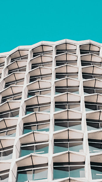 White Building, building, white HD phone wallpaper