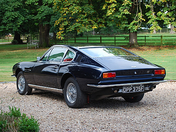 Auto, Trees, Grass, Aston Martin, Cars, Back View, Rear View, 1967, Dbs HD wallpaper