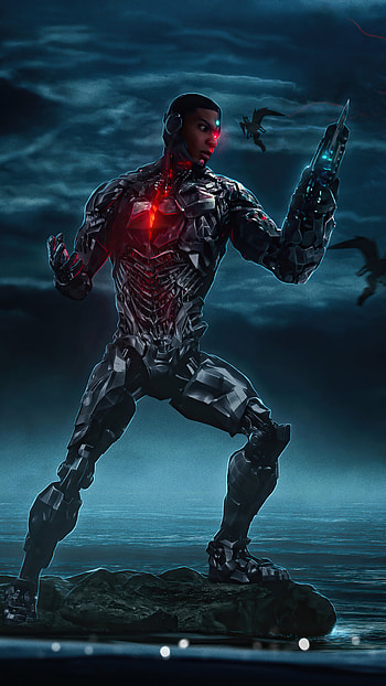 Zack Snyder's Justice League, Cyborg, Sony Xperia HD phone wallpaper