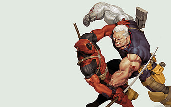 Deadpool VS Cable, cable, deadpool HD wallpaper