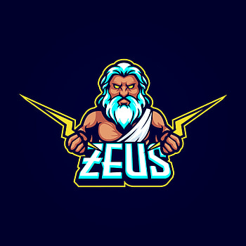Zeus, Iconic logo vector art, Graphic brilliance HD phone wallpaper