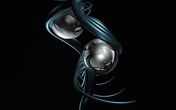 Abstract, Ball, Metal, Steel HD wallpaper