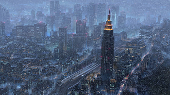 Makoto Shinkai artwork, Beautiful anime HD wallpaper
