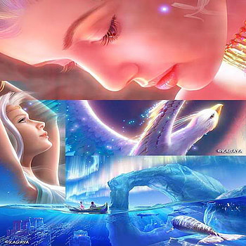 collage, kagaya, fantasy, art HD wallpaper