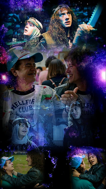Dustin and Eddie, head, graph HD phone wallpaper