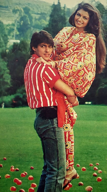 Maine pyaar Kiya, salman khan, bhagyashree HD phone wallpaper