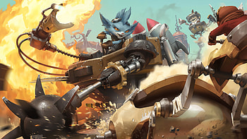 Rumble in : Legends of Runeterra Epic Battle, video game, League Of Legends, Rumble (League Of Legends), Legends of Runeterra HD wallpaper