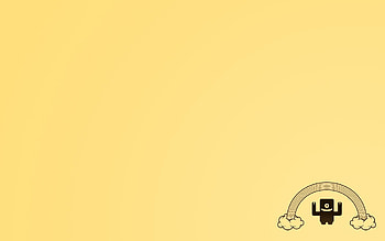 Rainbow, Minimalism, Monster, Joy HD wallpaper