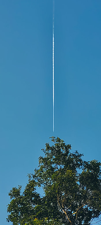 Minimal, sky, electric blue HD phone wallpaper