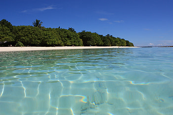 Nature, Sea, Summer, Shore, Bank, Maldives HD wallpaper