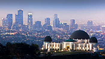 Griffith Observatory, Los Angeles landmark, Stunning architecture, Yen for discovery HD wallpaper