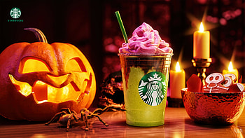 Zombie Frappuccino, Starbucks HD wallpaper