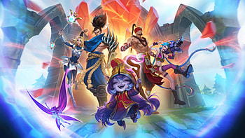 League of Legends: Epic Heroes in Ultra, League Of Legends, Lulu (League Of Legends), Yasuo (League Of Legends), Lux (League Of Legends), Lee Sin (League Of Legends) HD wallpaper