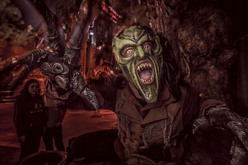Knotts, ghostown, scary, creepy, goblin HD wallpaper