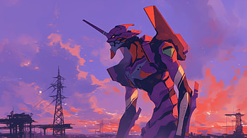 Evangelion Unit-01 Anime, Anime, Neon Genesis Evangelion, Evangelion Unit-01 HD wallpaper