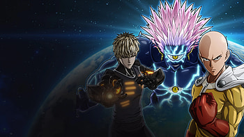 One Punch Man Heroes Ultra, video game, One Punch Man: A Hero Nobody Knows, Genos (One-Punch Man), Saitama (One-Punch Man), Lord Boros (One-Punch Man) HD wallpaper