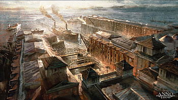 Anno 1800, Videogame, art, 1800, Anno HD wallpaper