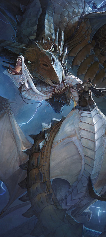 fantasy, dragon HD phone wallpaper