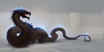 Art, Grin, Dragon, Fantastic HD wallpaper