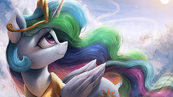 My Little Pony Princess Celestia HD wallpaper