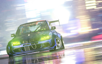 Lancer Evolution Drifting, mitsubishi, cars, artist, artwork, digital-art, artstation HD wallpaper