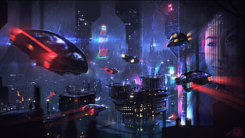 Scifi Vehicles, scifi, artist, artwork, digital-art, deviantart HD wallpaper