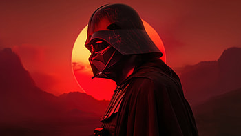Darth Vader The Masked Vigilante, star-wars, movies, darth-vader, artwork, ai, digital-art HD wallpaper