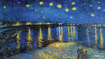 ... starry night over the rhone gallery hcpr ... HD wallpaper