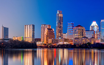 Austin Texas, Vibrant cityscape HD wallpaper