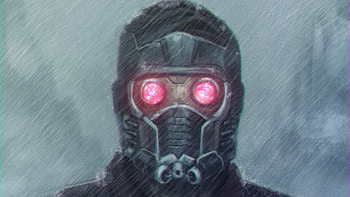 Starlord , star-lord, superheroes, artist, artwork, digital-art, deviantart HD wallpaper