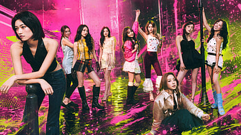 Neon Pop Collective —, Girl Band HD wallpaper