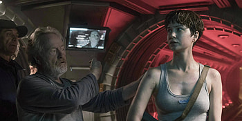 Katherine Waterston, Alien Covenant, Character details HD wallpaper