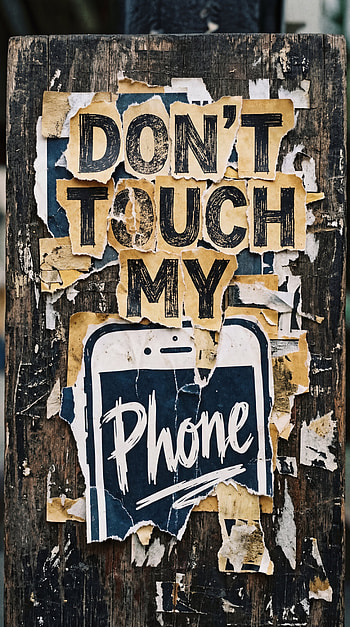 Dont touch my HD phone wallpaper
