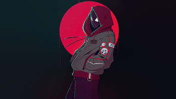 Miles Morales Swings Into Action, spiderman-into-the-spider-verse, spiderman, miles-morales, superheroes, artwork, digital-art HD wallpaper