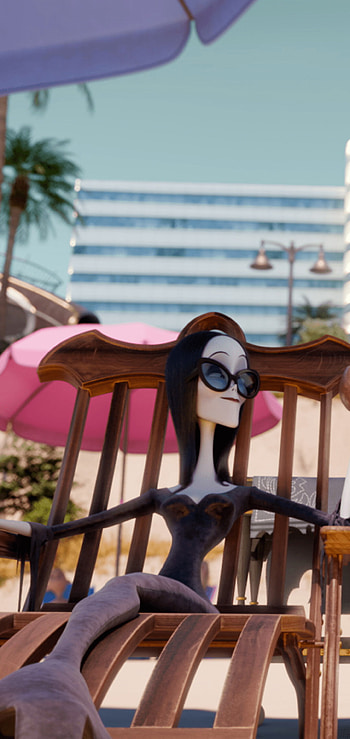 Morticia Addams, The Addams Family 2 HD phone wallpaper