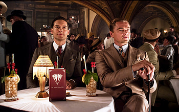 Nick Carraway and Jay Gatsby - The Great Gatsby jpg HD wallpaper