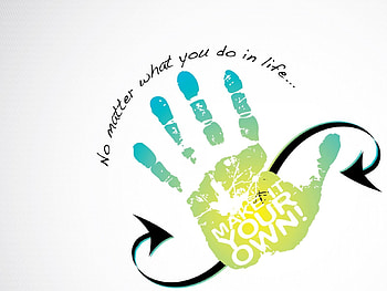Words, Palm, Color, Inscription, Coloured, Imprint HD wallpaper
