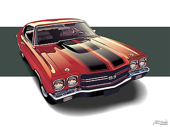 Transport, Auto, Art HD wallpaper
