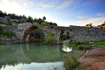 Landscape, Nature, Rivers, Stone Bridge HD wallpaper