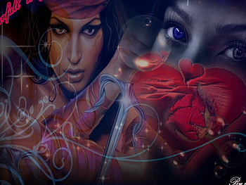 Painfull Truth , hearts, pain, dark, red HD wallpaper