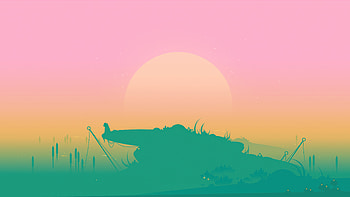 Fishing, artist, artwork, digital-art, deviantart HD wallpaper