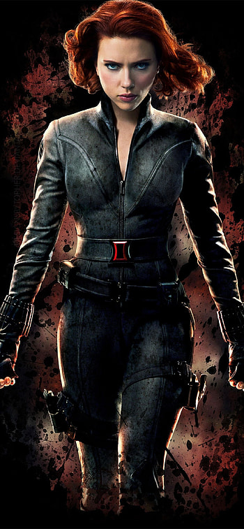 Artwork, Black Widow HD phone wallpaper